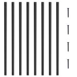Balaústres De Metal Vevor Staircase 51, Pacote 75 Cm X 2,5 Cm De Alumínio