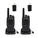 Walkie Talkie Retevis Rt68b De Longo Alcance Para Adultos (pacote Com 2)