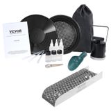 Kit De Panificação Dourado Vevor Mini Sluice Box Com Acessórios, 16 Unidades