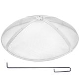 Tela De Ignição Fire Pit Vevor Redonda De 36 Cm Em Aço Inoxidável