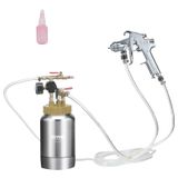 Tanque De Pressão De Tinta Spray Vevor 2l/0,5 Gal Com Pistola De Pulverização