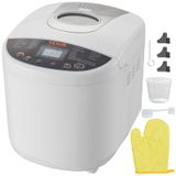 Máquina De Fazer Pão Vevor 19 Em 1, 2 Libras, Panela De Cerâmica Antiaderente