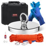 Kit De Pesca Magnética Vevor 2000 Lbs/907 Kg De Força De Tração
