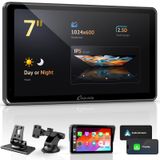 Tela Carplay Carpuride Cs3 De 7 Polegadas Para Apple E Android