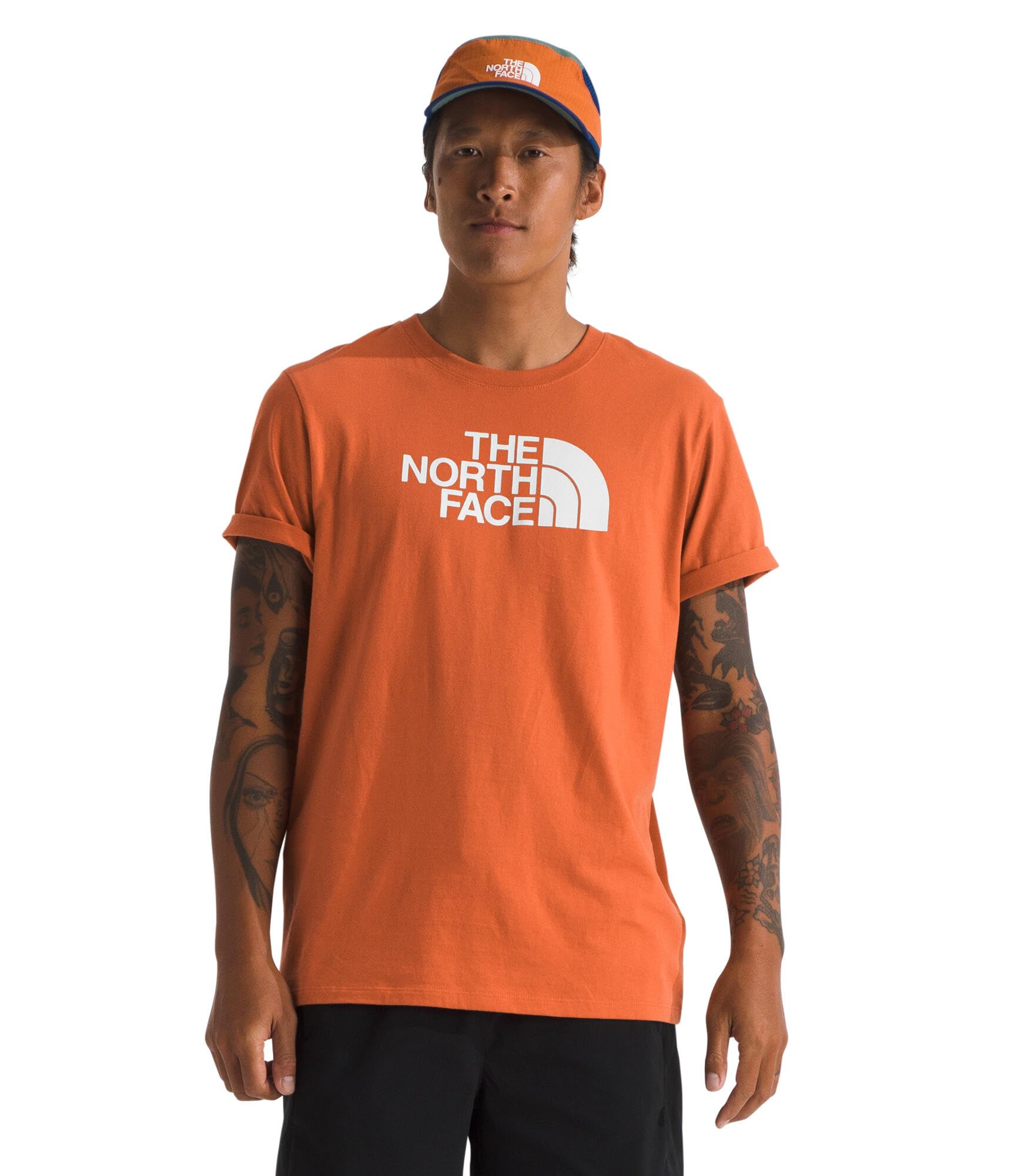 Camiseta The North Face Core Half Dome Iron Bronze/tnf Branca