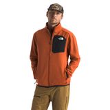 Jaqueta Masculina The North Face Crest Com Zíper Completo Em Cobre Terroso