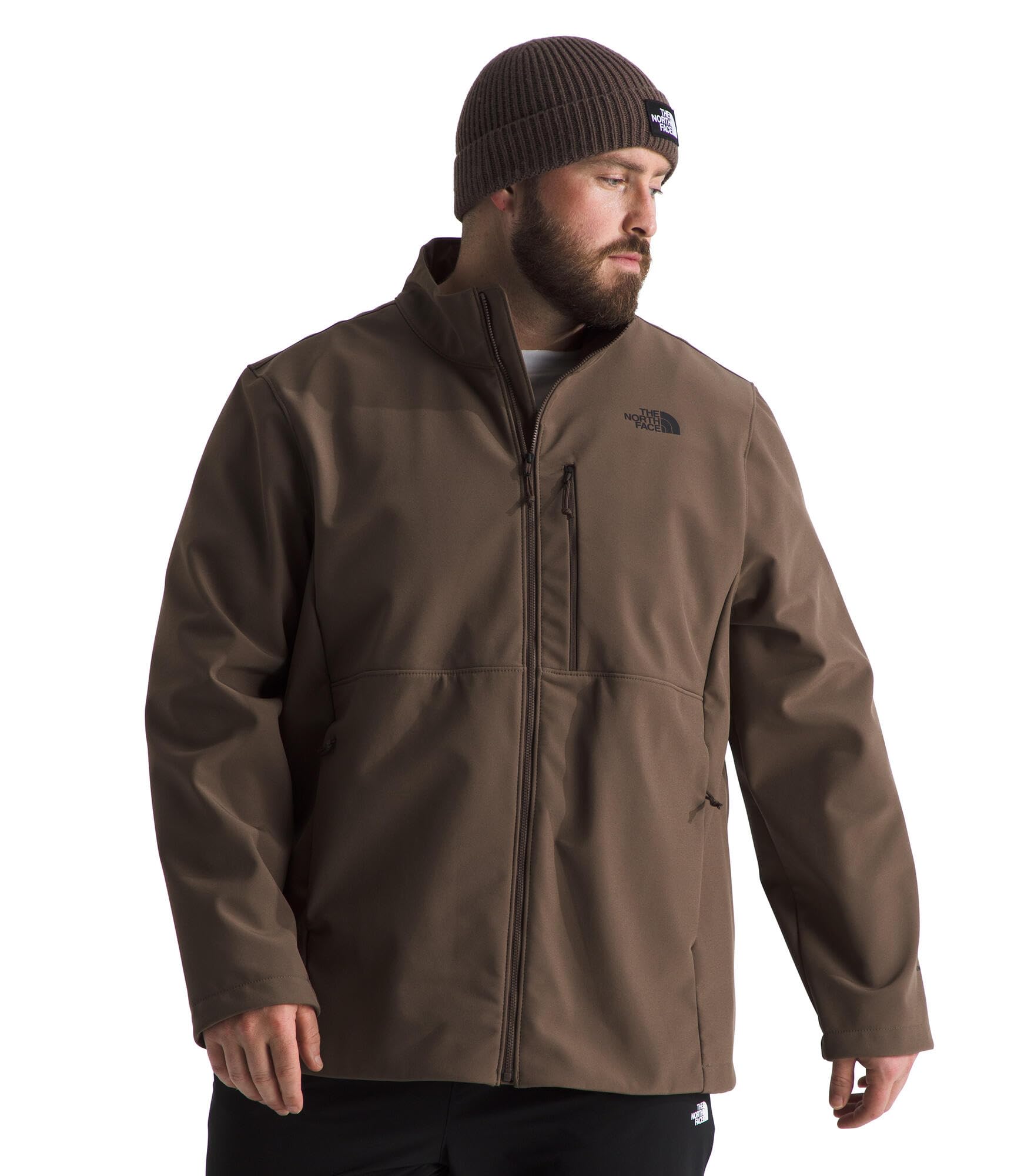 Blusão Masculina The North Face Apex Bionic 3 Marrom À Prova De Vento