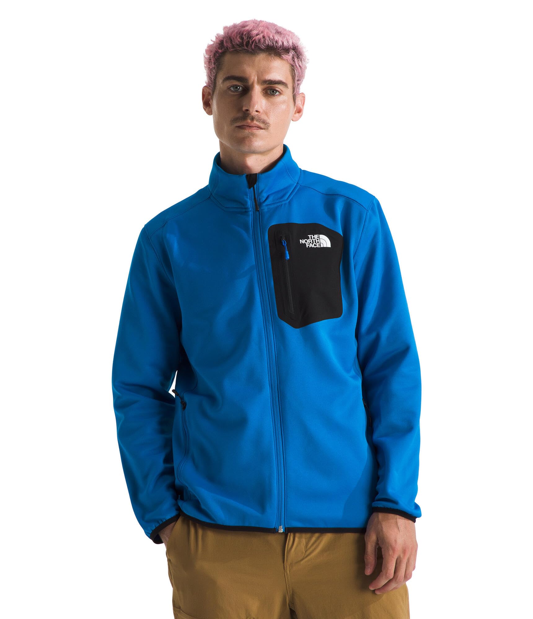 Blusão The North Face Crest Full Zip Masculino Hero Blue/tnf Black