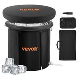 Banheira De Gelo Vevor Cold Water Therapy Plunge 340l Com Tampa