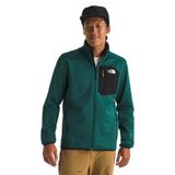 Blusão Masculina The North Face Crest Com Zíper Completo Deep Nori/tnf Preta