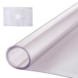 Tampa De Mesa De Plástico Vevor 60x120cm Pvc Fosco De 1,5 Mm De Espessura