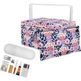 Cesta De Costura Singer Large Premium Tropical Animal Print
