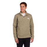 Moletom The North Face Tsillan Com ¼ Zíper Para Homens Cáqui Xxl