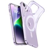 Capa De Telefone Esr Zero Series Para Iphone 14/13 Com Magsafe Clear Purple