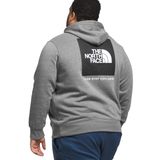 Moletom Com Capuz The North Face Box Nse Para Homens Tnf Meld Grey Heather/tnf Black
