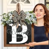 Sinal De Boas-vindas: Sobrenome Yostyle Para Front Door Wreath