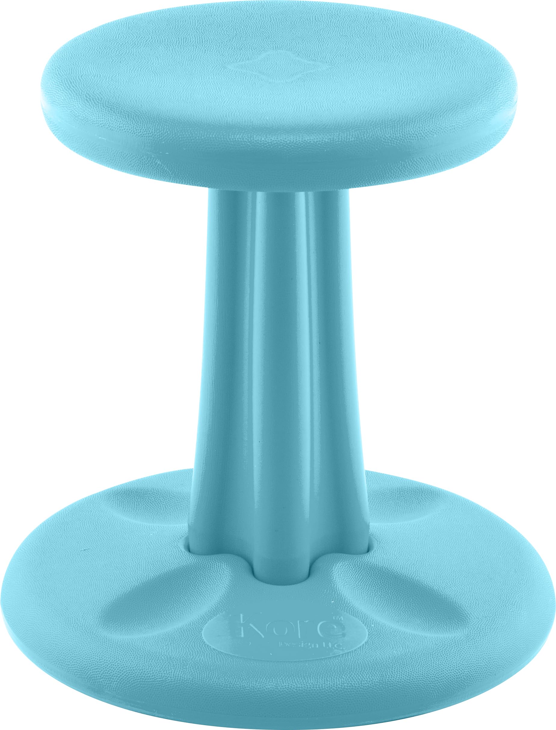 Cadeira Wobble Stool Kore Design Para Crianças De 6 A 7 Anos, Azul Pálido