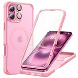 Capa De Telefone Esr Para Iphone 16 Plus Com Vidro Temperado Rosa