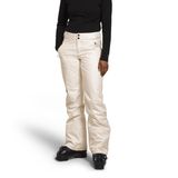 Calça De Neve Feminina The North Face, Com Isolamento Sally, Branca Gardenia 2, Grande, Normal