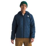Moletom Masculino Com Capuz The North Face, Isolado Por Junção, Azul Sombrio