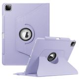 Capa Fintie Rotativa Para Ipad Pro 12,9", 6ª Geração, 2022, Lilás, Roxa