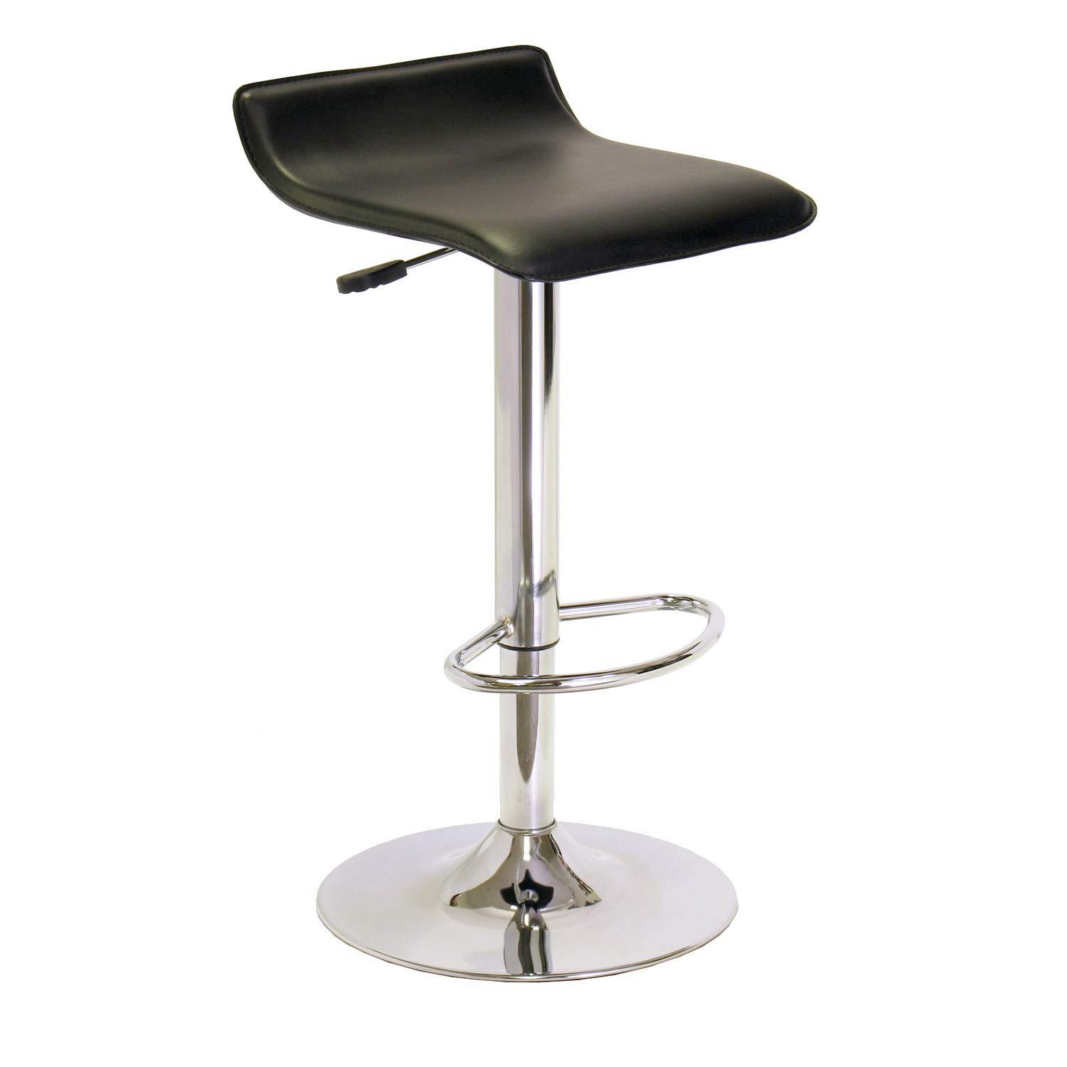 Assento Giratório Stool Winsome Spectrum Black Airlift 33,35 Cm