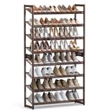 Sapateira Songmics Organizador De Sapatos De Metal De 8 Camadas 32-40 Pares