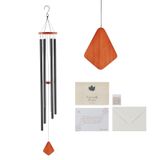 Wind Chimes Vevor 60 Deep Tone Memorial De 6 Tubos Em Alumínio Preto