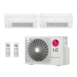Ar Condicionado Multi Split Inverter Lg 21000 Btus (9000 Cassete 1 Via+18000 Cassete 1 Via) Quente/frio Z3uw21gfb1.awgzbr1 - 220v