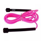Corda De Pular Silicone Rosa - Pilates Funcional Fitness Live Up