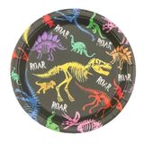 Prato De Papel 18cm Dinossauros - 10 Un