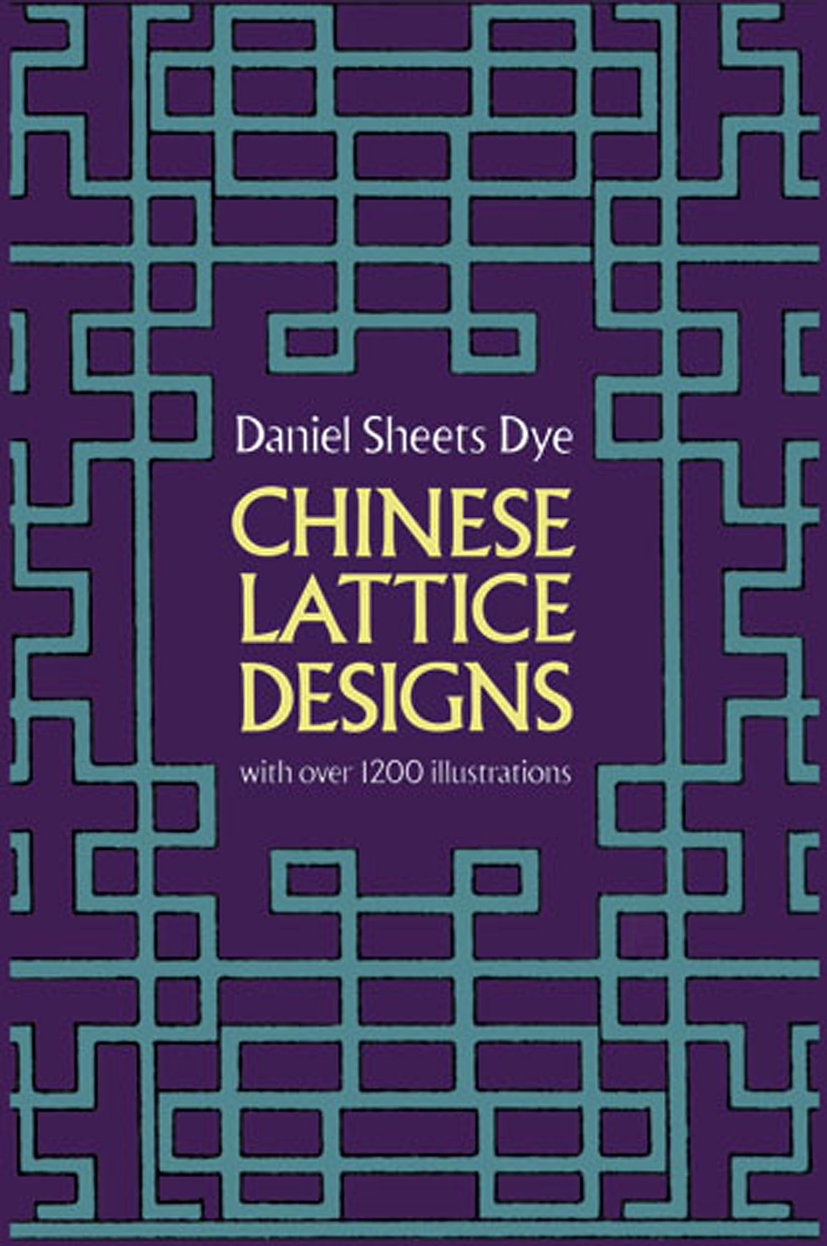 Book Dover Publications Chinese Lattice Designs