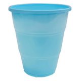 Copo Plástico Happy Line 210ml Azul Bebê - 8 Un