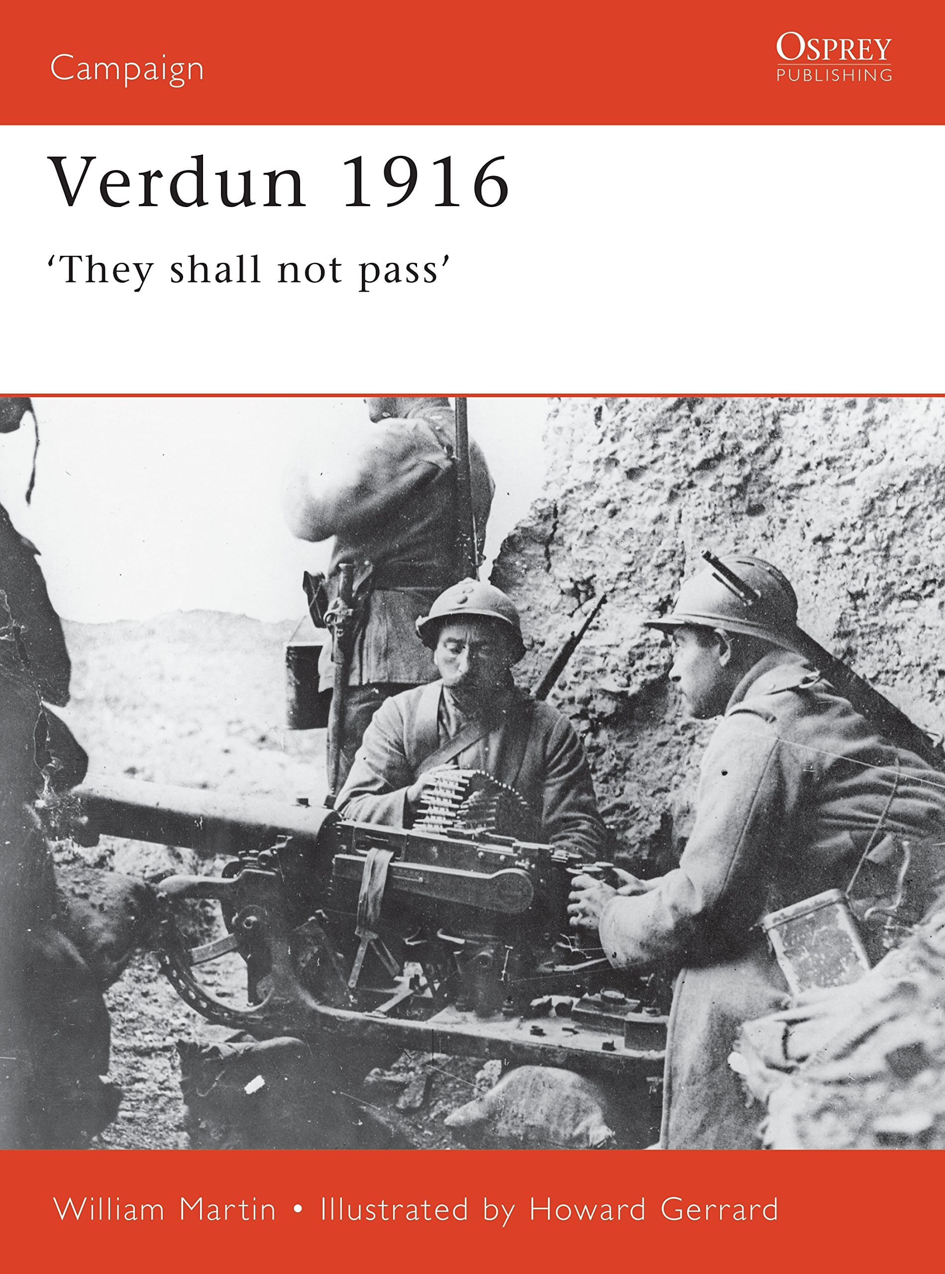 Book Osprey Publishing Verdun 1916: “eles Não Passarão”