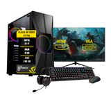 Pc Gamer Kratos Completo I3 4ºger. Gtx 750 8gb Ssd 240gb 27