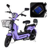Bicicleta Eletrica Scooter Wehawk Basket Hw500 500w Bat 48v 12ah