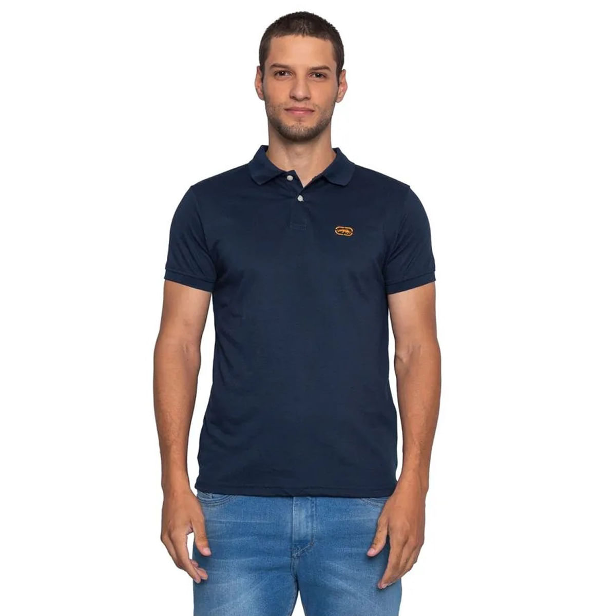 Camisa Polo Ecko Masculina Piquet Rhino