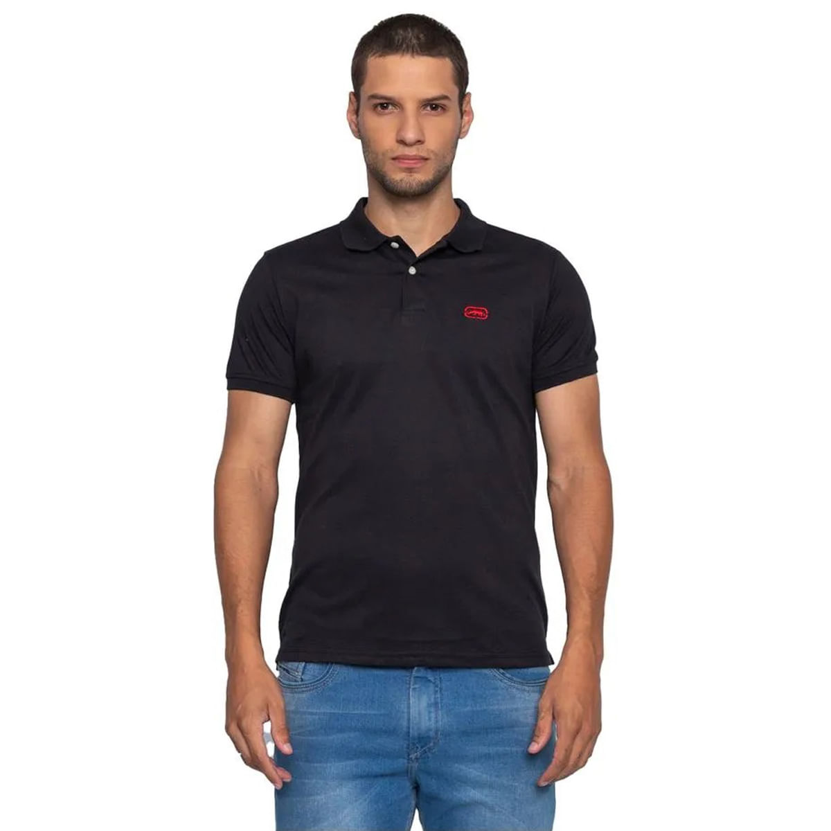 Camisa Polo Ecko Masculina Piquet Rhino