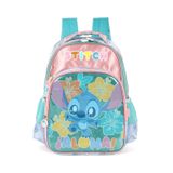 Mochila Costas Escolar Infantil Stitch Disney Is42401sc
