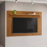 Painel Ripado Para Tv Até 75 Polegadas Gênova Nature