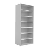 Guarda-roupa Modulado New Tuyo 6 Prateleiras Branco 90 Cm