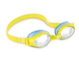 Óculos De Natação Infantil Mergulho Junior Lente Policarbonato Amarelo-azul Intex