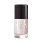 Esmalte Em Gel Cintilante Branco Pérola Não Precisa Cabine Seca Rápido Hipoalergênico Viva Unhas Odorata Ref 2433