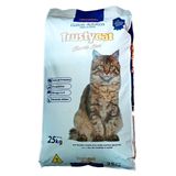 Ração Gatos Adultos Todas As Raças Trustycat Sabor Mix