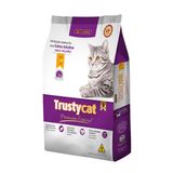 Ração Gatos Adultos Trustycat Sabor Salmão Nutrição Completa