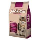 Ração Gatos Adultos Todas As Raças Jack Cat Sabor Frango