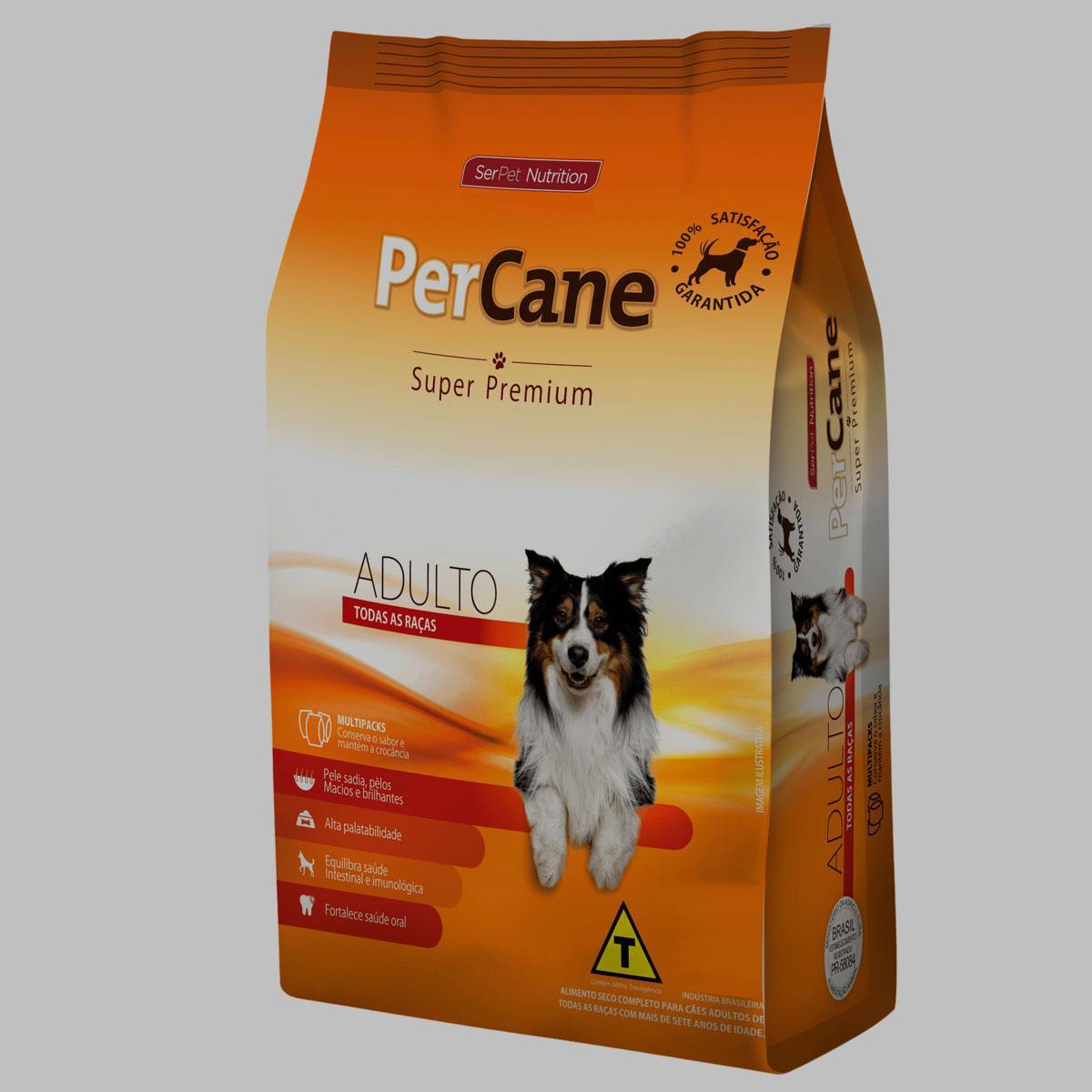 Ração Cães Adultos Todas As Raças Percane 7kg Serpet - Carrefour
