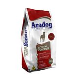 Ração Cães Adultos Aradog Sabor Carne E Cereais 15kg