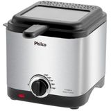 Fritadeira Philco Deep Fry 1,8 Litros 900w Inox Mec 110v