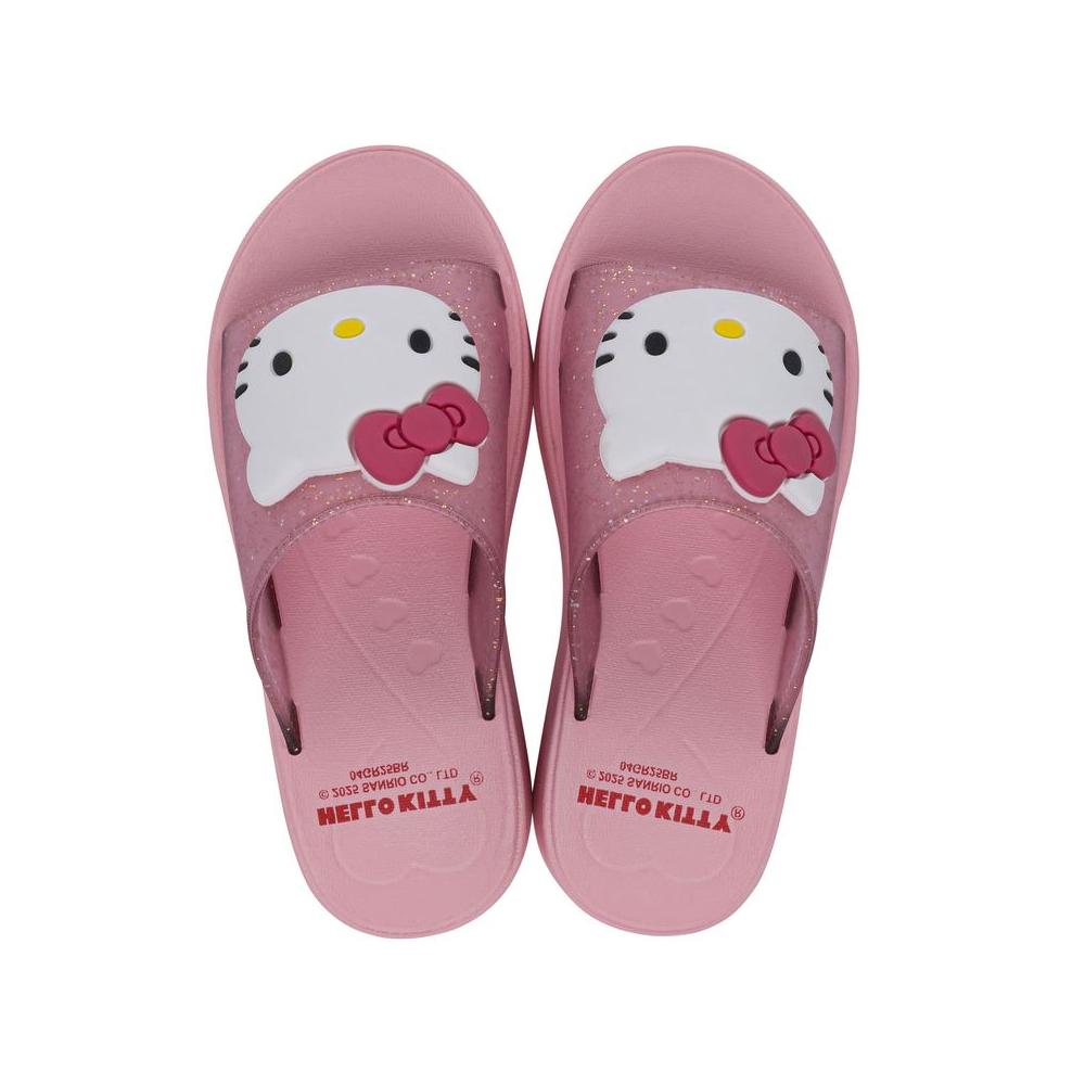 Tamanco Grendene Kids Hello Kitty Pinx Rosa/rosa Glitter 030